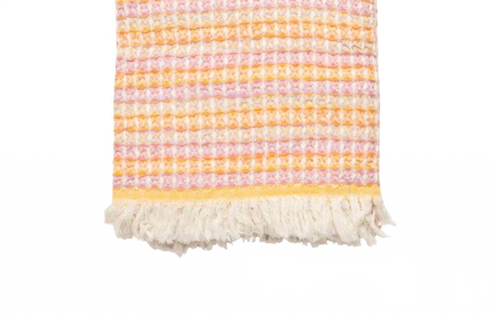 NEW OLIVE & LOOM sicily turkish towel in sorbet